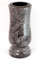 Afterglow Stilvolle Grabvase aus echtem Granit Orion hell Höhe 20 cm/Ø 10 cm Grabschmuck wetterfest frostsicher Granitvase mit Kunststoffeinsatz Friedhofsvase