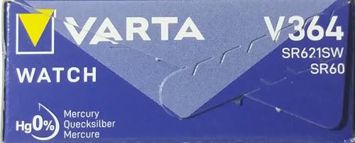 VARTA pILES bOUTON Lot de 10 - V364
