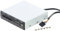 Xystec SD Kartenleser intern: Interner 3,5-Card-Reader CR-560i mit Front-USB-2.0, schwarz (SD Card Reader intern, Kartenlesegerät, Frontpanel)