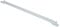 Beko 4851910100 Flavel Refrigeration Glass Shelf Back Profile