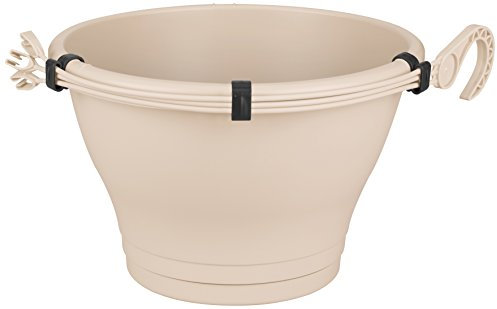 Elho 2054916 Corsica Pot Suspendu Sable Grain 30 x 30 x 19 cm