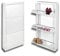 Zapatero ¡Garantía de 15 años! Ahorra Espacio| 3 gavetas| Blanco| Gabinete Organizador Italiano| para 6-9 Pares de Zapatos o Botas en Solo 15 cm| sin Montar| de Metal para Interior y Exterior
