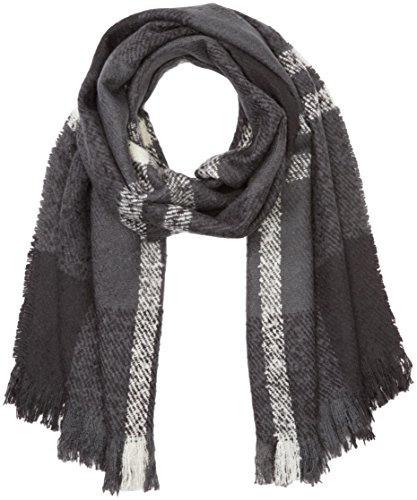ICHI Damen 20102016 Schal, Schwarz (Black 10001), One Size