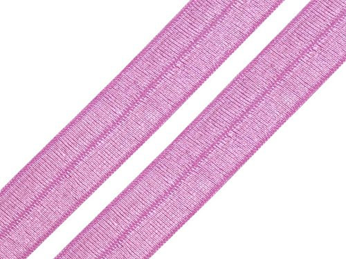 Schnoschi 2 Meter elastisches Einfassband 18 mm Flieder