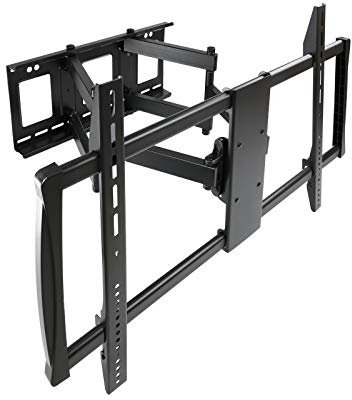 Tooq LP75100TN-B - Soporte de Pared VIDEOWALL para TV de 60 a 100 hasta 80Kg de Peso, Distancia a la parde Desde 70 mm hasta 625 mm, Vesa máximo 600 x 900, inclinación -15+5°, Color Negro
