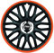 ZentimeX Z778326 Radkappen Radzierblenden universal 16 Zoll ORANGE R
