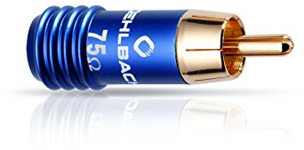Oehlbach Cover Connector 75 Ohm Blue