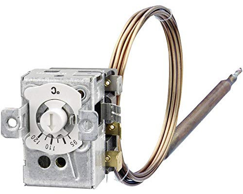 JUMO 602031/21 Einbauthermostat 70 bis 130°C (L x B x H) 42 x 36 x 46mm