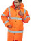 Bee Seen Bau - Verkehrs - Warnschutzjacke - Warnorange, XXL