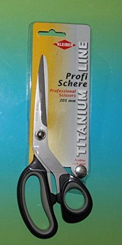 Kleiber Qualitäts Profi Titanium Schere Stoffschere Verschiedene Längen Qualitäts Profi Titanium Schere Stoffschere, Größe:205 mm