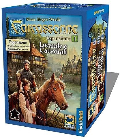 Giochi Uniti GU025 - Carcassonne Espansione 1 Locande e Cattedrali