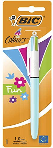 Bic - 4 Colours Fashion - Blister de Stylo-Bille
