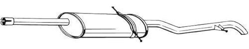 Bosal 286-555 End Silencer