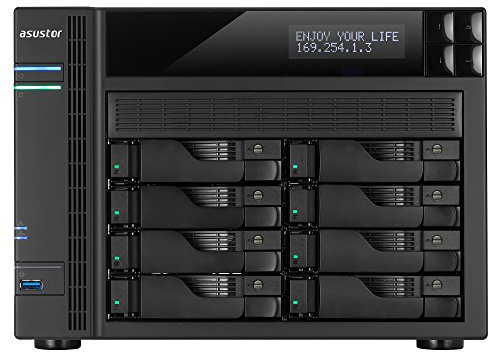 Asustor AS-5108T Serveur NAS USB 3.0 Noir