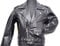 LEDER24H Herren Lederjacke Motorradjacke Biker Jacke Winter Sommer 2010, Schwarz, XL