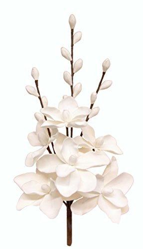 Künstliche Blume Magnolie aus Blush-Schaumstoff Blumenarrangement Kunstblume Strauß Hochzeitssträuße Hochzeit Brautstrauß Tischdeko Party Dekorationen Hochzeitsdeko Einzelblume Stielblume Seidenblume