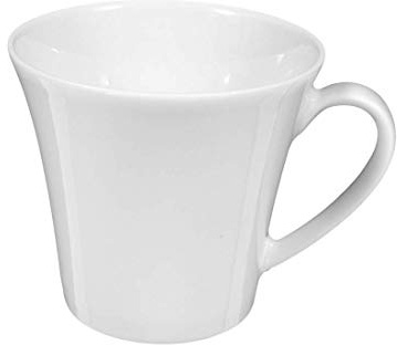 Seltmann 001.011246 Top Life Porzellan Moccatasse, Rund, Weiß, 0,09L, 6 Stück