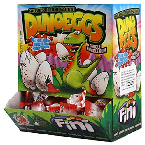 Fini - Boom Dino Fraise - 200 pieces