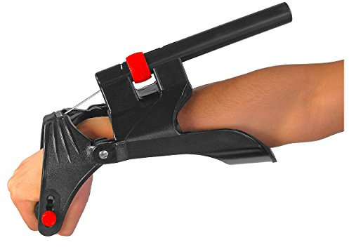 Bremshey Unterarmtrainer mit einstellbarem Widerstand, schwarz, 08BRSFU161