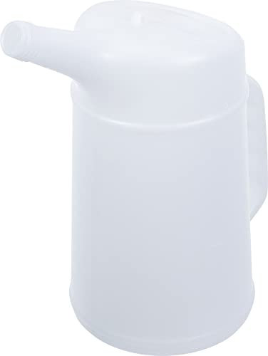 BGS | Réservoir 2 l Blanc Résistant aux acides, à l'huile et aux bases