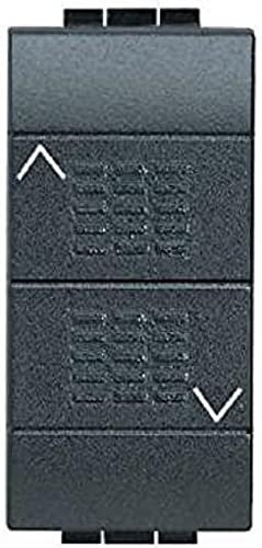 Bticino livinglight - Doble pulsador bloque/bloqueo mecanismo 1 polo 10a living internacional