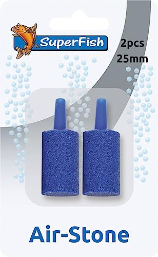 SuperFish Ausströmer zylindrisch Blister 2 Stück Luftschlauch Pumpen Filter