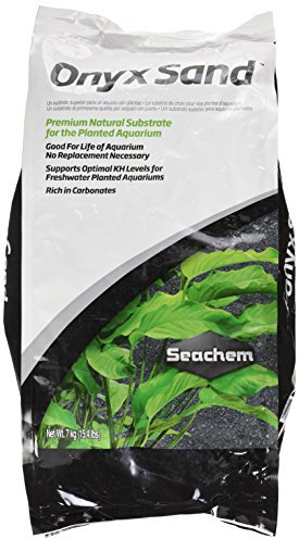 Seachem Onyx Sand Komplettboden für Pflanzenaquarium, 7 kg