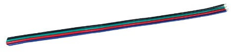 50 Meter langes 4 Pol RGB Kabel 4x0,6mm Verlängerung für RGB LED Streifen Strip Leiste Band (50m)