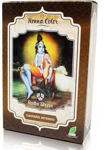 Henna Radhe Shyam Castaño Intenso Polvo