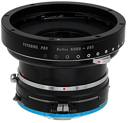 Fotodiox Rollei 6000 (Rolleiflex) - Adattatore per obiettivi per fotocamera mirrorless Fujifilm X-Series, compatibile con fotocamere X-Mount come X-Pro1, X-E1, X-M1, X-A1, X-E2, X-T1
