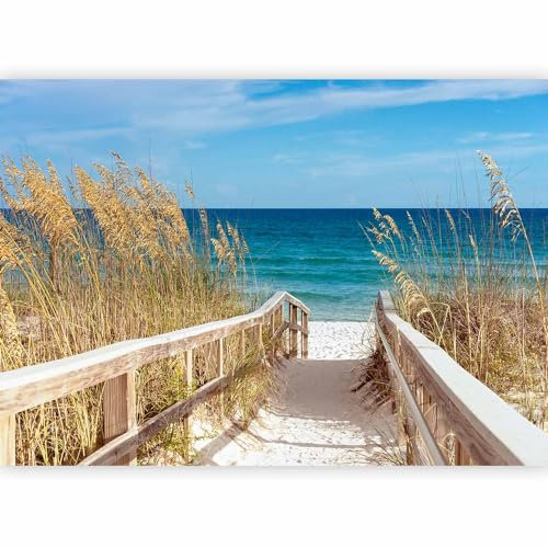 murando - Vlies Fototapete 100x70cm- Foto Tapete Schlafzimmer Wohnzimmer Vliestapete XXL Wandtapete Motivtapeten Bildtapete 3d Effekt Wand Dekoration - Natur Landschaft Himmel Strand Meer Sommer