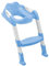 SQ Pro Blue Teddie Baby Training Toilet Ladder Potty Seat with Steps