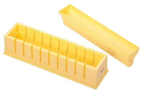 KitchenCraft Pure Orientalischer Sushi-Hersteller, Orange, 28 x 18 x 18 cm