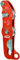 Climbing Technology Acles DX, discensore speleo Unisex-Adulto, Arancio, Taglia Unica