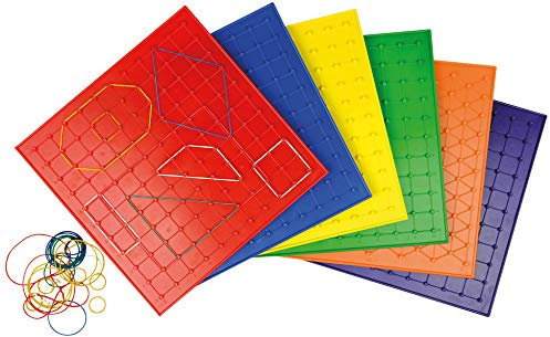 Eduplay 120385 Geo Brett, 6er Set, 23 cm