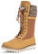 Polar Damen Schnee Dauerhaft Draussen Thermal Winter Warm Wasserdicht Mitte Wade Stiefel - Tan - UK4/EU37 - YC0377