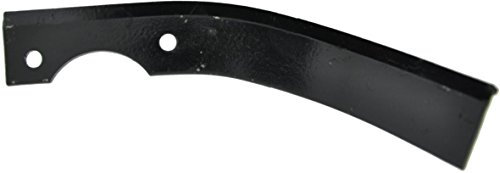Greenstar Couteau de fraise gauche universel Type labour 140-4099 L: 220 mm, Acier inoxydable, Noir, Réutilisable, Jardinage, Industriel, Unisex, Main gauche, Métal