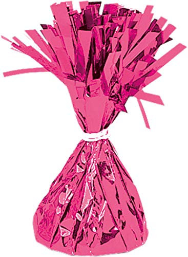 Amscan 991365-61 - Ballongewicht Kegel, 170 g, Höhe circa 10 cm, Folienballon, Heliumballon