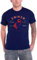 Bravado Herren T-Shirts - Blau - Navy Blue - Größe L (Herstellergröße: Large)