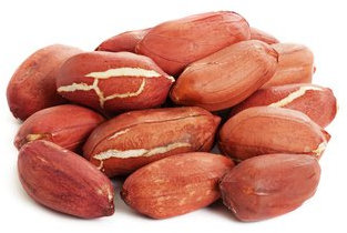 Naturkost Schulz - Erdnüsse / Erdnusskerne, ohne Schale, ungesalzen, mit der vitalstoffreichen roten Haut - 1 Kg