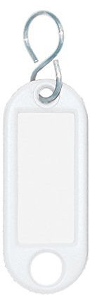 Wedo 262803400 Schlüsselanhänger, weiß
