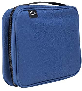 Divinity Boutique Housse de Bible Basic Navy Compact (21448) | 12,7 x 19,1 x 5,1 cm