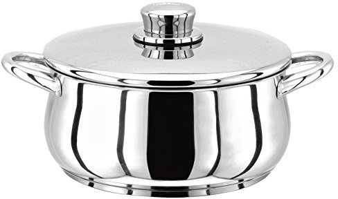 Stellar 1000 Stainless Steel Casserole Pan and Lid (18CM)