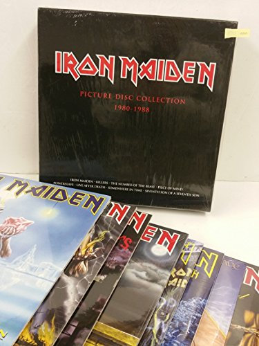 IRON MAIDEN picture disc collection 1980 - 1988, 9 x lp, picture disc, boxset, 5099941648001