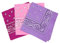 Lot de 3 bandanas paisley - Foulard coton motif cachemire vendu par 3 - fushia,rose,parme - Taille Unique