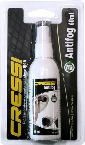Cressi Premium Anti Fog für Taucherbrille, weiss, 60 ML