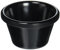 Winco Plain Ramekins, 1.5-Ounce, Black, 12-Pieces