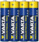Pile Varta Batterie Industrial Micro AAA LR03 4x [04003211304]