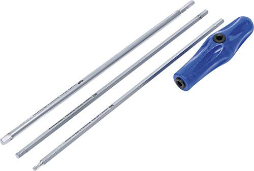 BGS 7840 | Spezial-Schraubendreher-Satz | T-Profil (für Torx) | Innensechskant | 4-tlg.