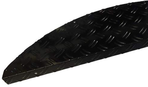 Brinks Riffelblech-Stufenmatten Schwarz 60x17,5cm